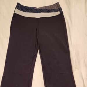 lululemon athletica Black Boot Cut Pants